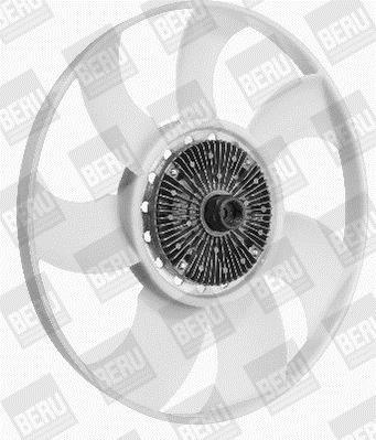 Ventilateur de refroidissement du moteur (Motoventilateur) BERU ref. LKK012
