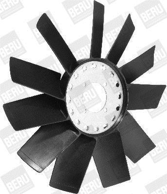 Hélice du ventilateur de refroidissement moteur (Hélice moteur) BERU ref. LR016