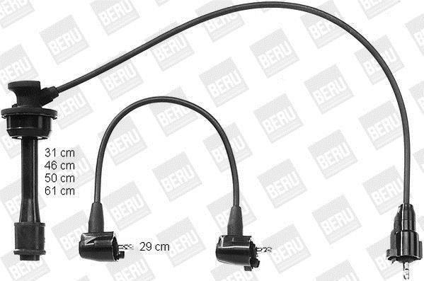Juego de cables de encendido BERU ZEF1085