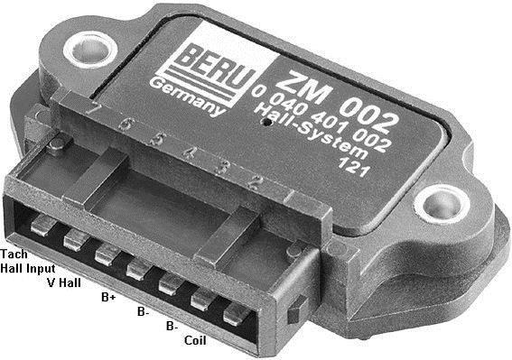 Appareil de commande, système d'allumage BERU ZM002