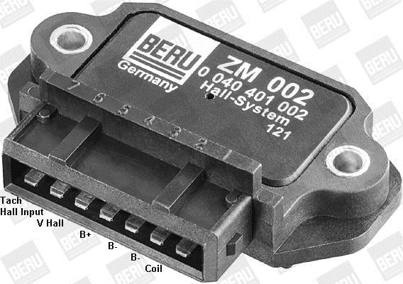 Unidad de control, sistema de encendido BERU ref. ZM002