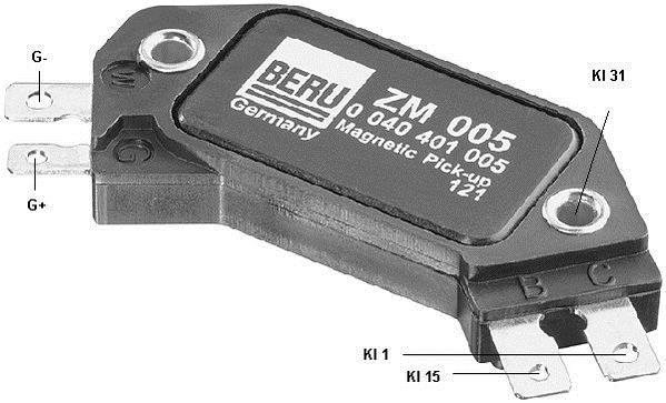 Appareil de commande, système d'allumage BERU ref. ZM005