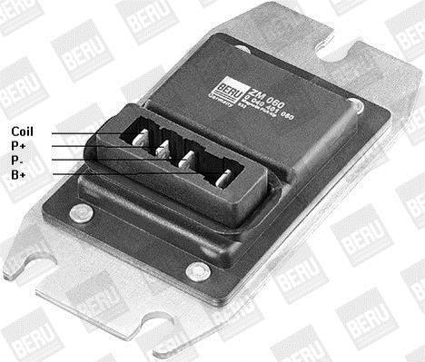 Appareil de commande, système d'allumage BERU ref. ZM060