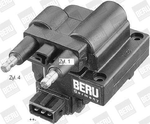 Bobine d'allumage BERU ZS245