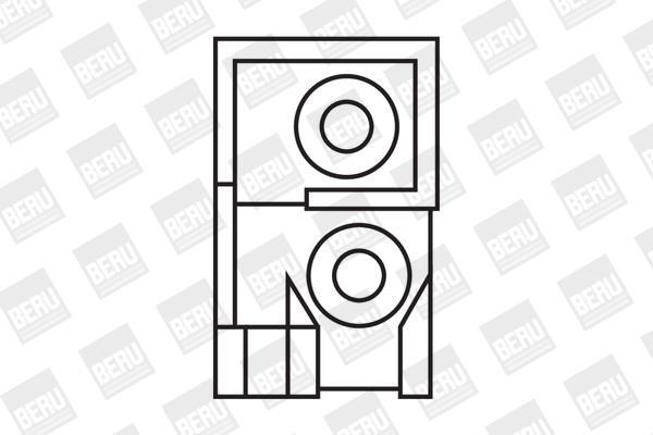 Bobine d'allumage BERU ZS275
