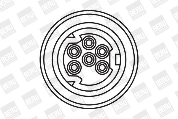 Bobine d'allumage BERU ref. ZS307