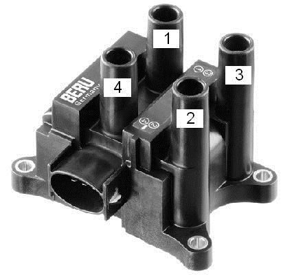 Bobine d'allumage BERU ref. ZS350