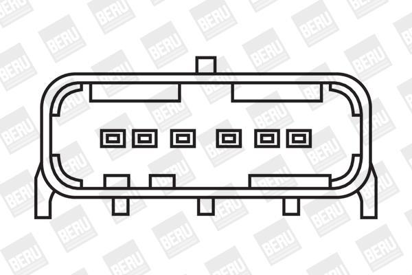 Bobine d'allumage BERU ZS352