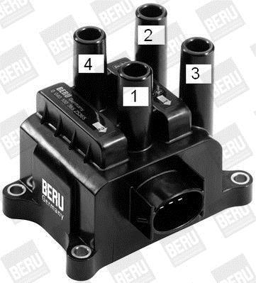 Bobine d'allumage BERU ZS365