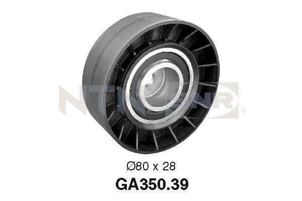 Galet enrouleur de courroie d'accessoire SNR ref. GA350.39