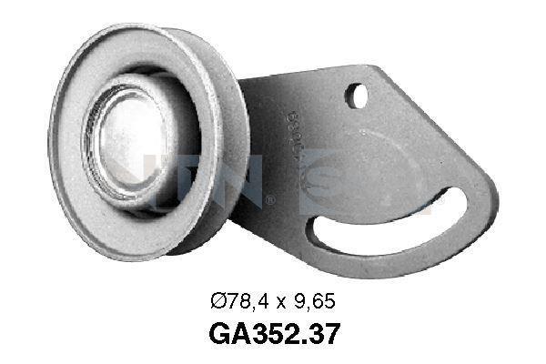 Galet tendeur de courroie d'accessoire SNR ref. GA352.37