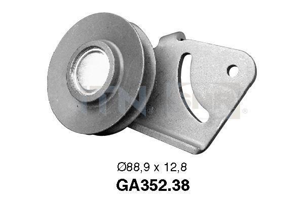 Rolo tensor da correia trapezoidal estriada SNR ref. GA352.38