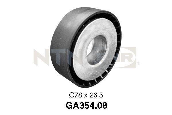 Galet enrouleur de courroie d'accessoire SNR ref. GA354.08