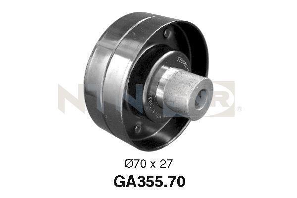 Galet enrouleur de courroie d'accessoire SNR ref. GA355.70