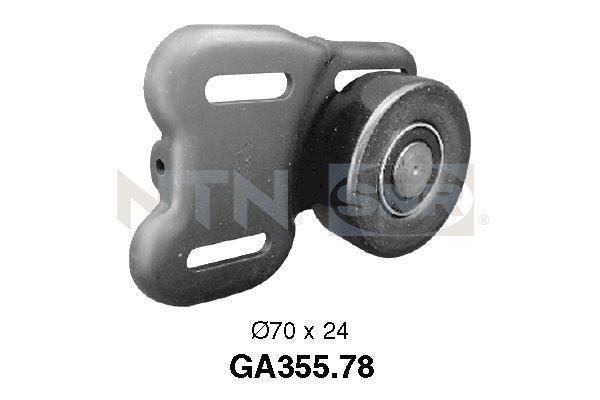 Galet tendeur de courroie d'accessoire SNR ref. GA355.78