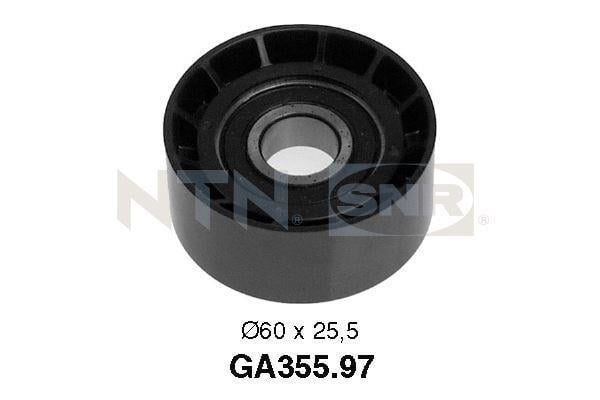 Galet enrouleur de courroie de distribution SNR ref. GA355.97