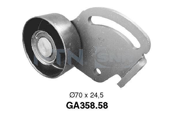 Rolo tensor da correia trapezoidal estriada SNR ref. GA358.58