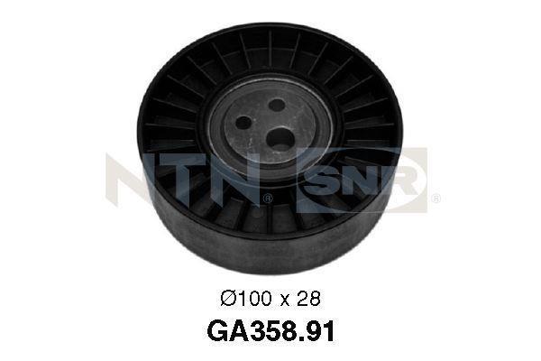 Rolo tensor da correia trapezoidal estriada SNR ref. GA358.91