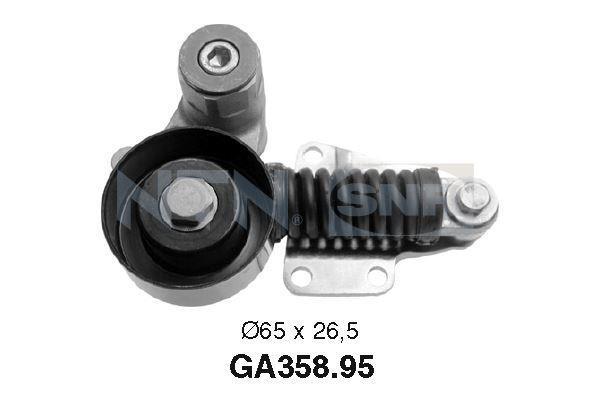 Rolo tensor da correia trapezoidal estriada SNR ref. GA358.95