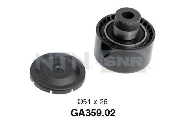 Galet enrouleur de courroie d'accessoire SNR ref. GA359.02