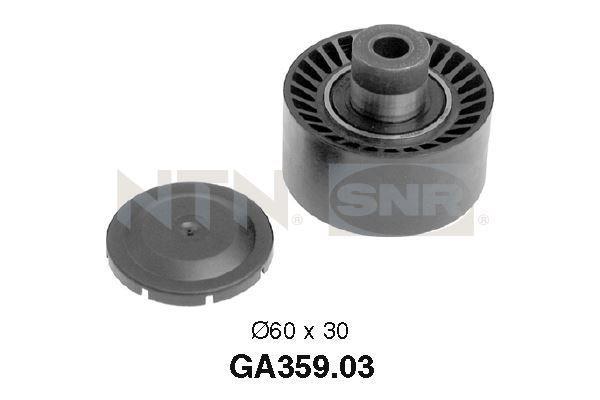 Galet enrouleur de courroie d'accessoire SNR ref. GA359.03