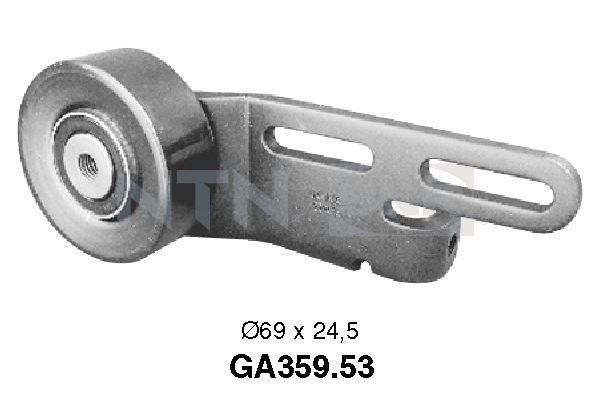 Galet tendeur de courroie d'accessoire SNR ref. GA359.53