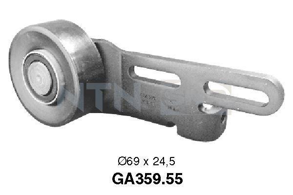 Galet tendeur de courroie d'accessoire SNR ref. GA359.55