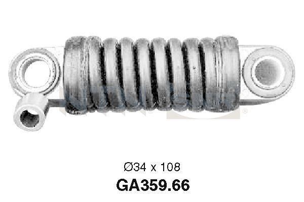 Galet tendeur de courroie d'accessoire SNR ref. GA359.66