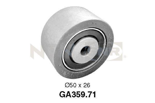 Galet enrouleur de courroie d'accessoire SNR ref. GA359.71