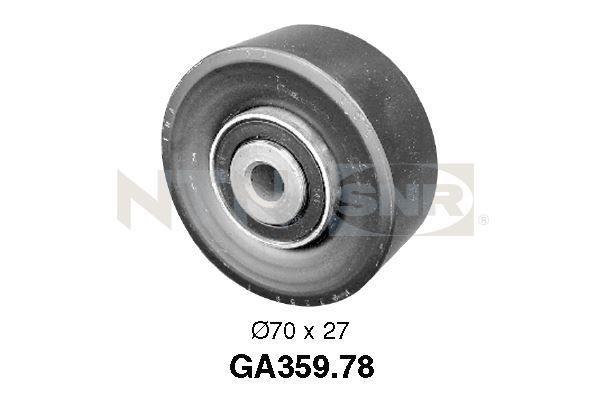 Rolo tensor da correia trapezoidal estriada SNR ref. GA359.78
