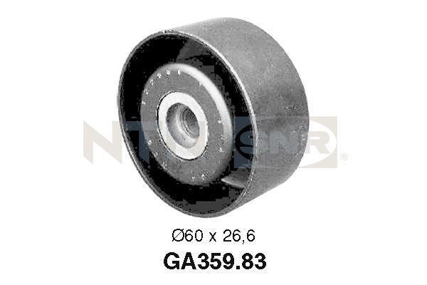 Galet tendeur de courroie d'accessoire SNR ref. GA359.83