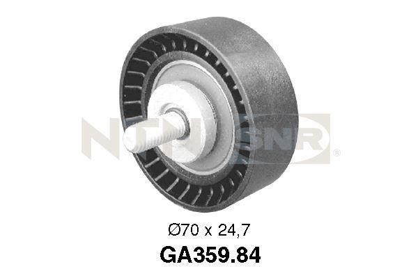 Galet enrouleur de courroie d'accessoire SNR ref. GA359.84