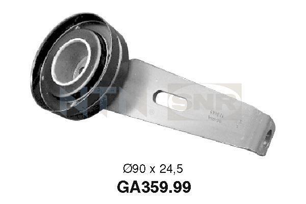 Rolo tensor da correia trapezoidal estriada SNR ref. GA359.99