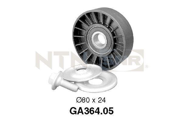 Galet enrouleur de courroie d'accessoire SNR ref. GA364.05