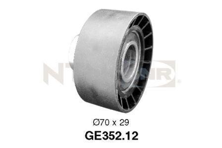 Galet enrouleur de courroie de distribution SNR ref. GE352.12