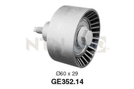 Galet enrouleur de courroie de distribution SNR ref. GE352.14