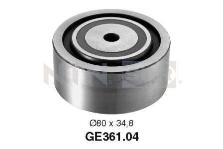 Galet enrouleur de courroie de distribution SNR ref. GE361.04