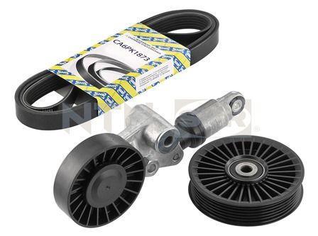 Kit de correias trapezoidais estriadas SNR ref. KA853.00