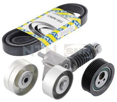 Kit de courroie d'accessoire (Courroie d’alternateur) SNR KA855.00