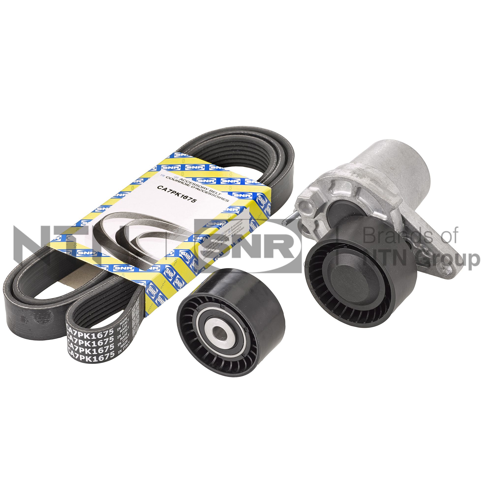 Kit de courroie d'accessoire (Courroie d’alternateur) SNR KA855.68
