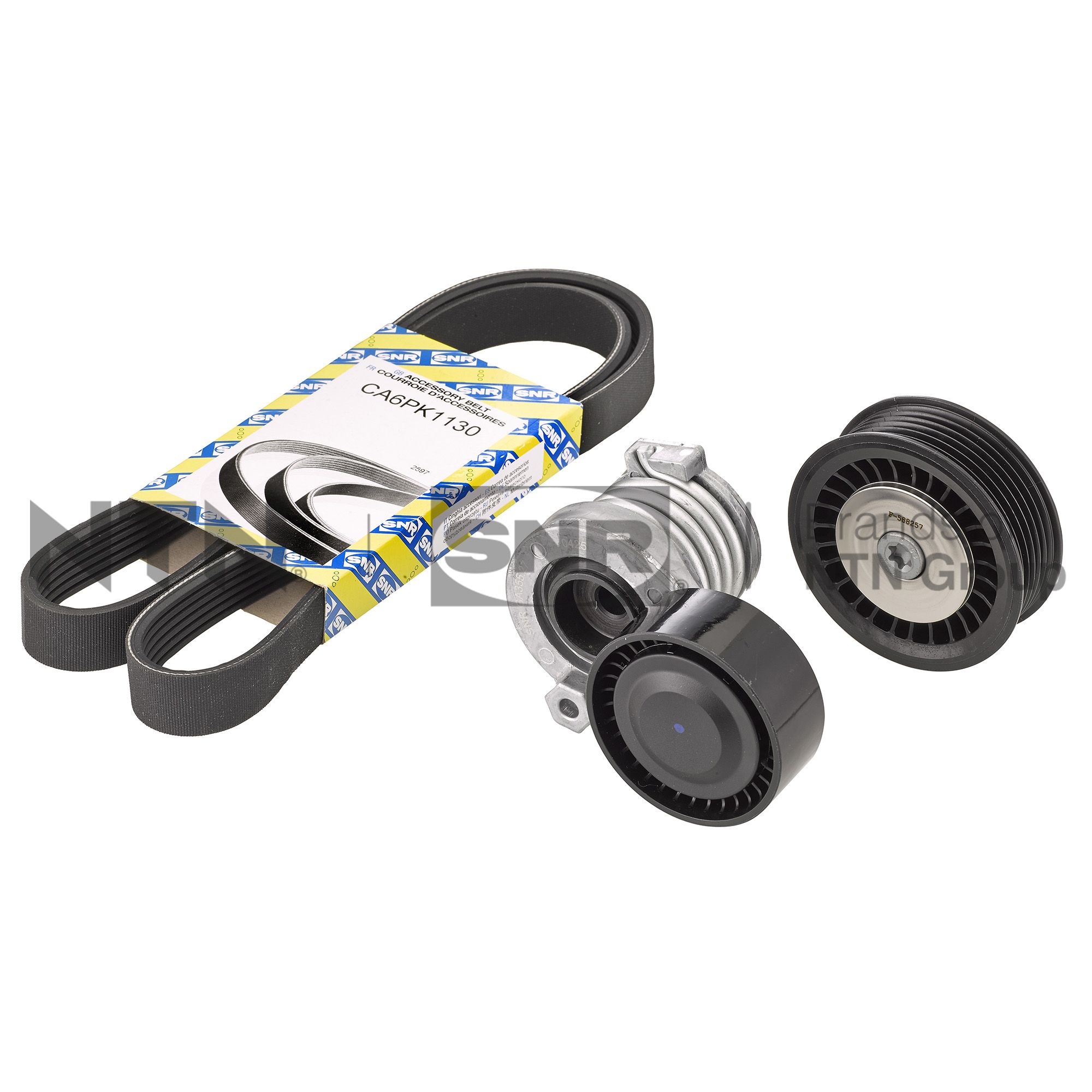 Kit de courroie d'accessoire (Courroie d’alternateur) SNR KA855.69