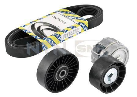 Kit de correias trapezoidais estriadas SNR ref. KA858.03