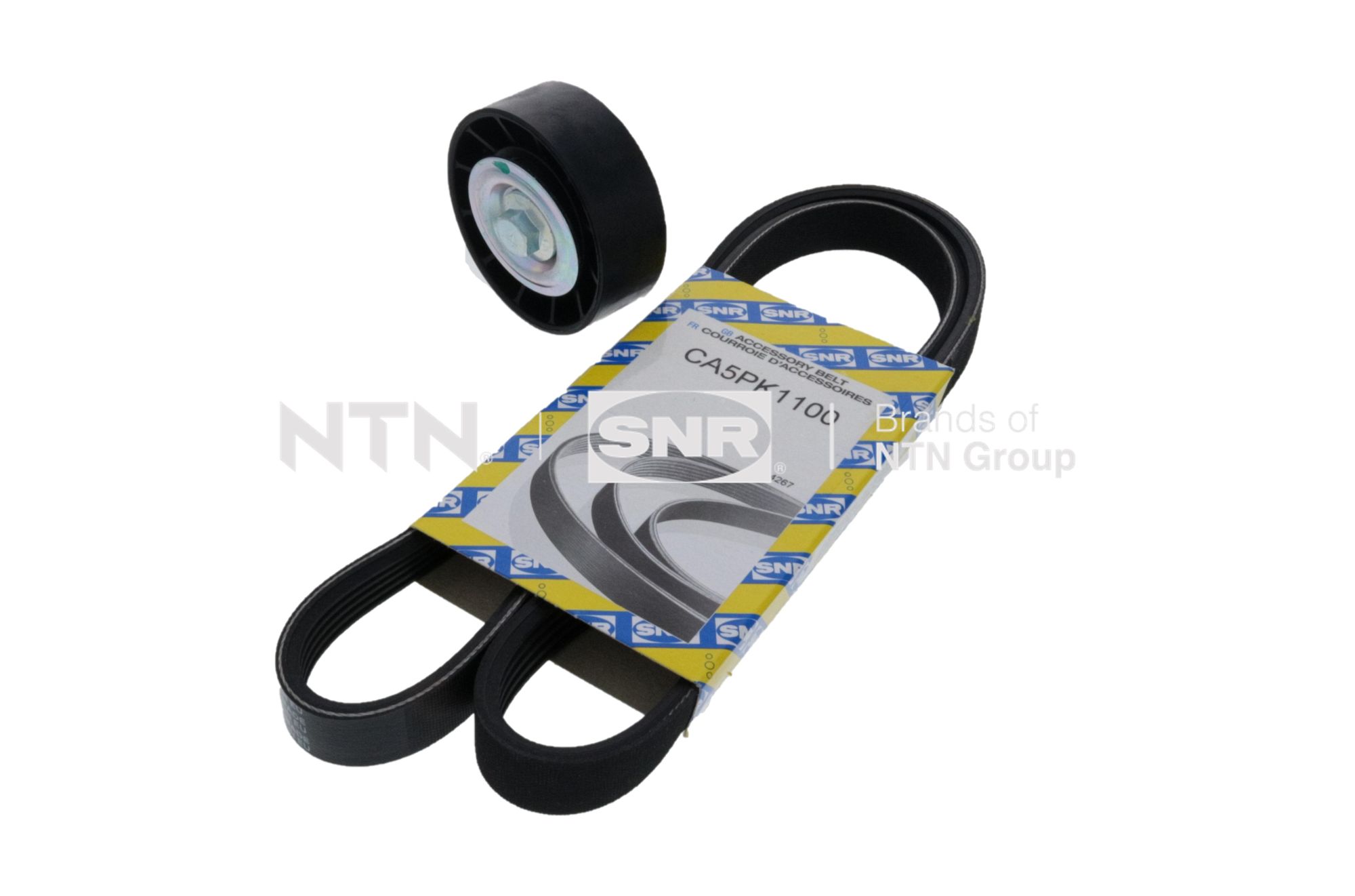 Kit de correias trapezoidais estriadas SNR ref. KA858.10