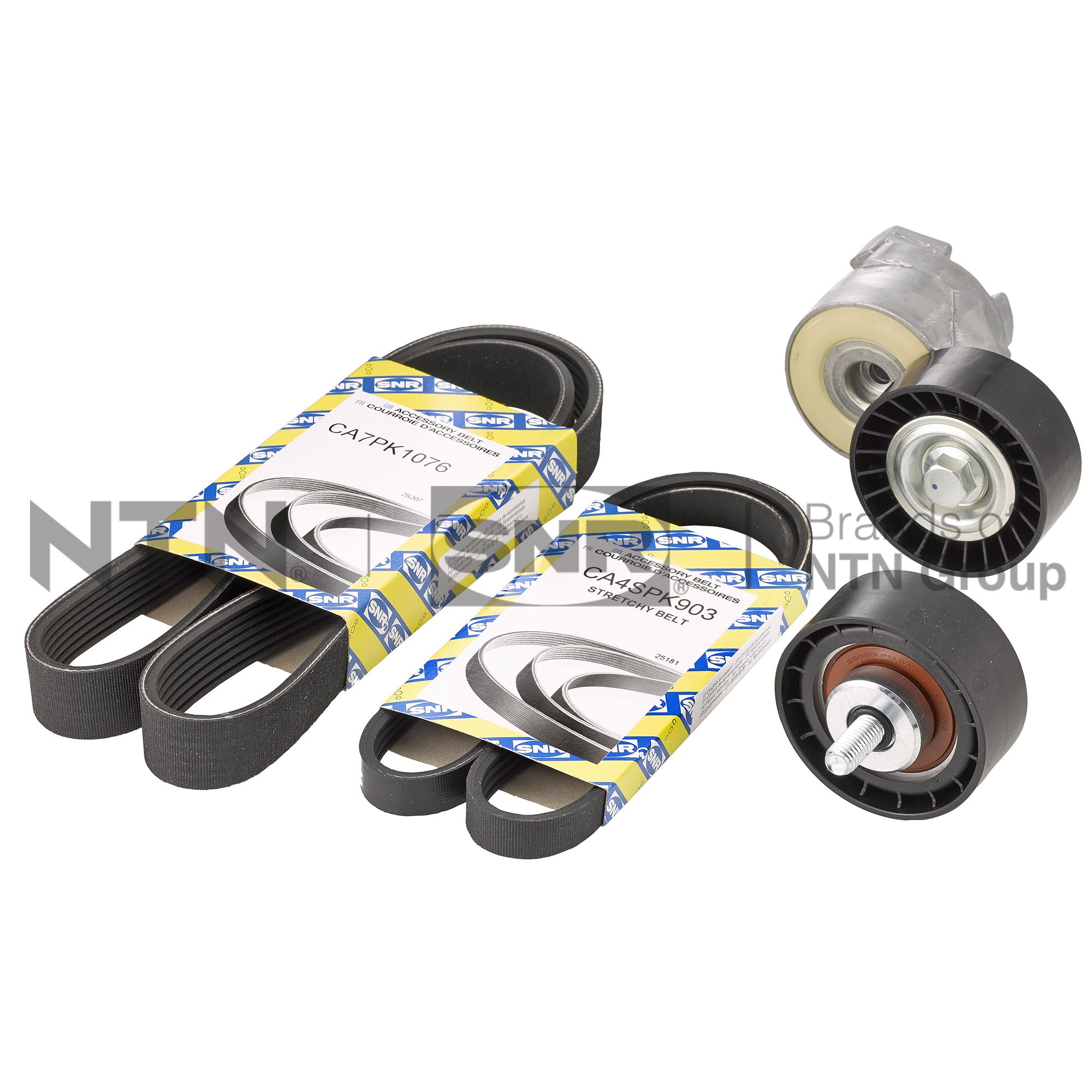 Kit de courroie d'accessoire (Courroie d’alternateur) SNR KA858.16