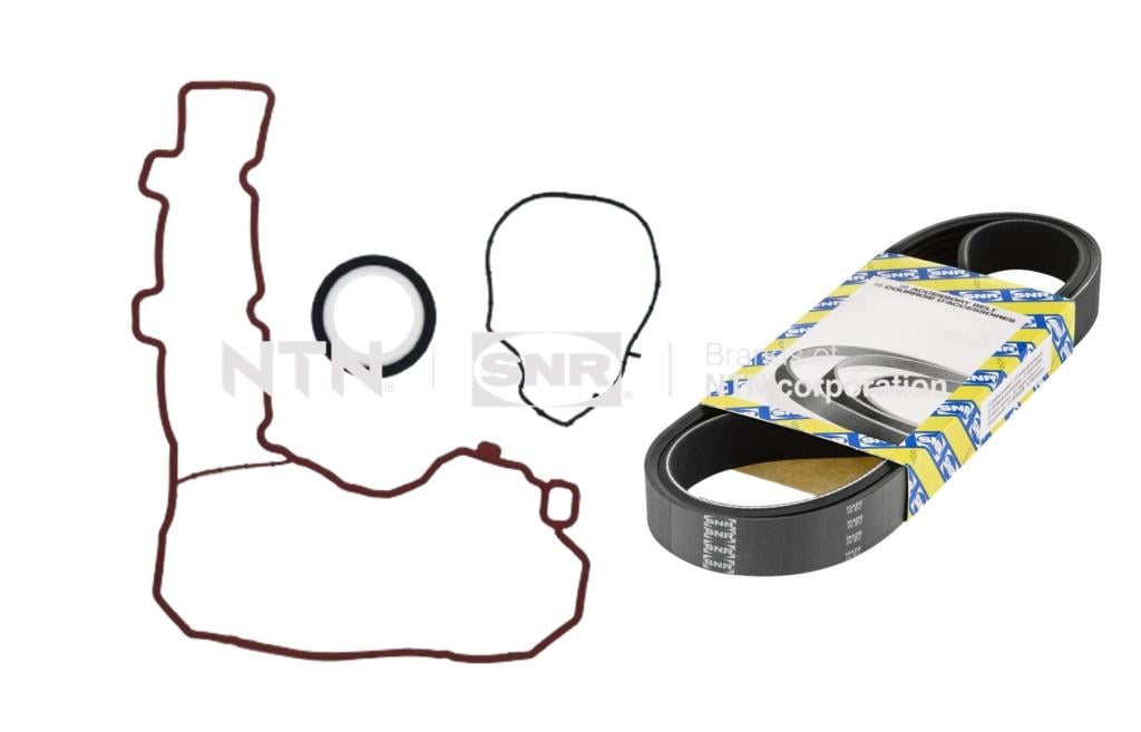 Kit de courroie d'accessoire (Courroie d’alternateur) SNR ref. KA859.70