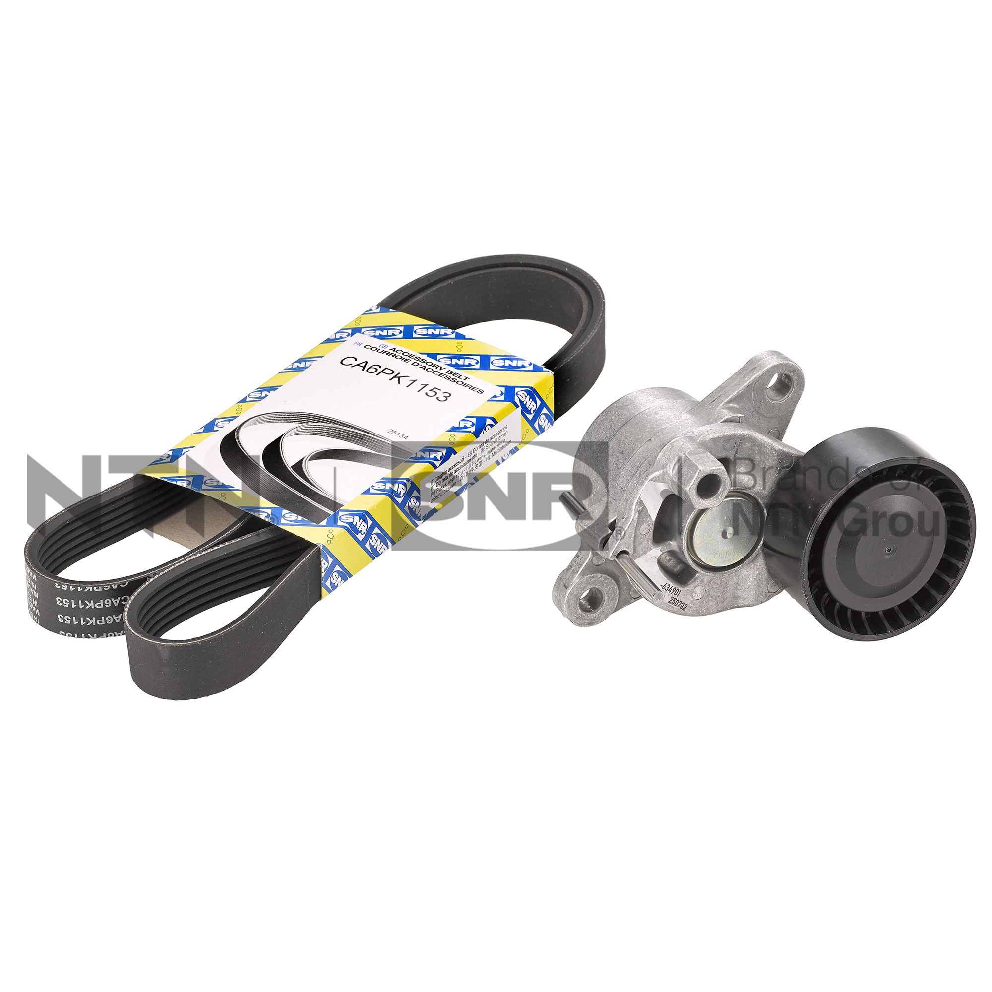 Kit de courroie d'accessoire (Courroie d’alternateur) SNR KA859.80