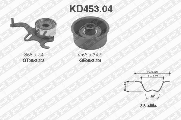Kit de distribution SNR KD453.04