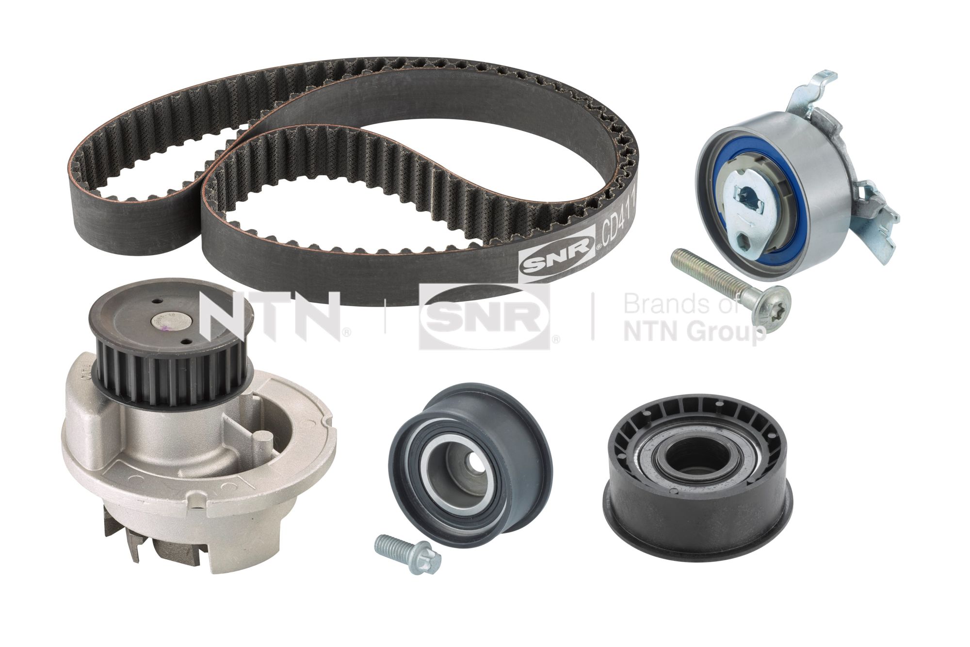 Pompe à eau + kit de courroie de distribution (Kit courroie de distribution) SNR KDP453.122