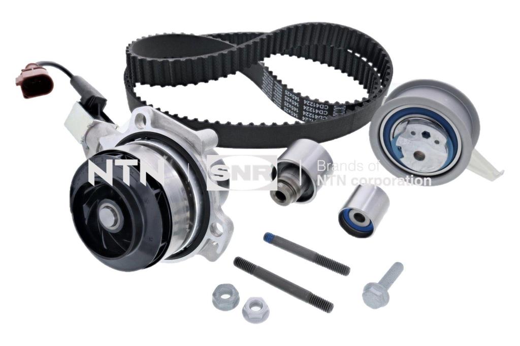 Pompe à eau + kit de courroie de distribution (Kit courroie de distribution) SNR ref. KDP457.850S