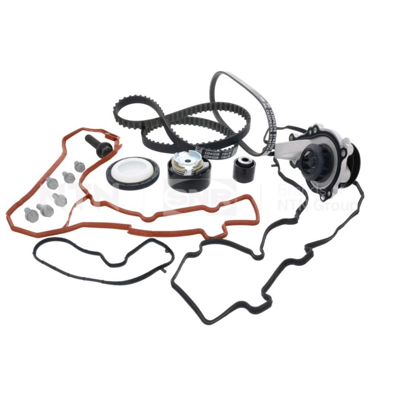 Pompe à eau + kit de courroie de distribution (Kit courroie de distribution) SNR KDP459.700T